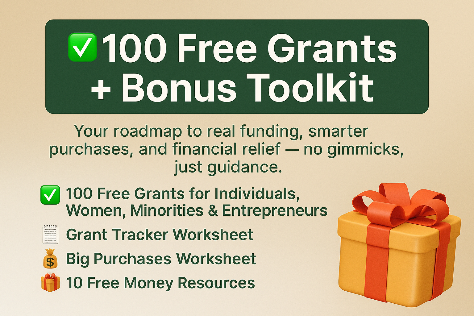 Grant Success Bundle Preview