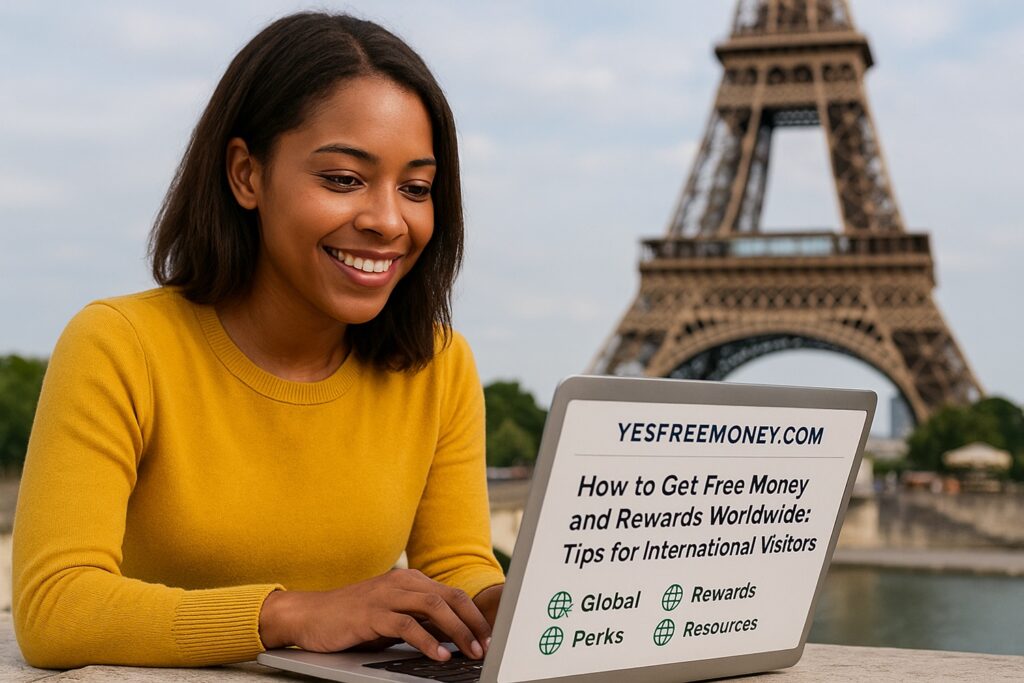 YesFreeMoney Global, Worldwide Visitors